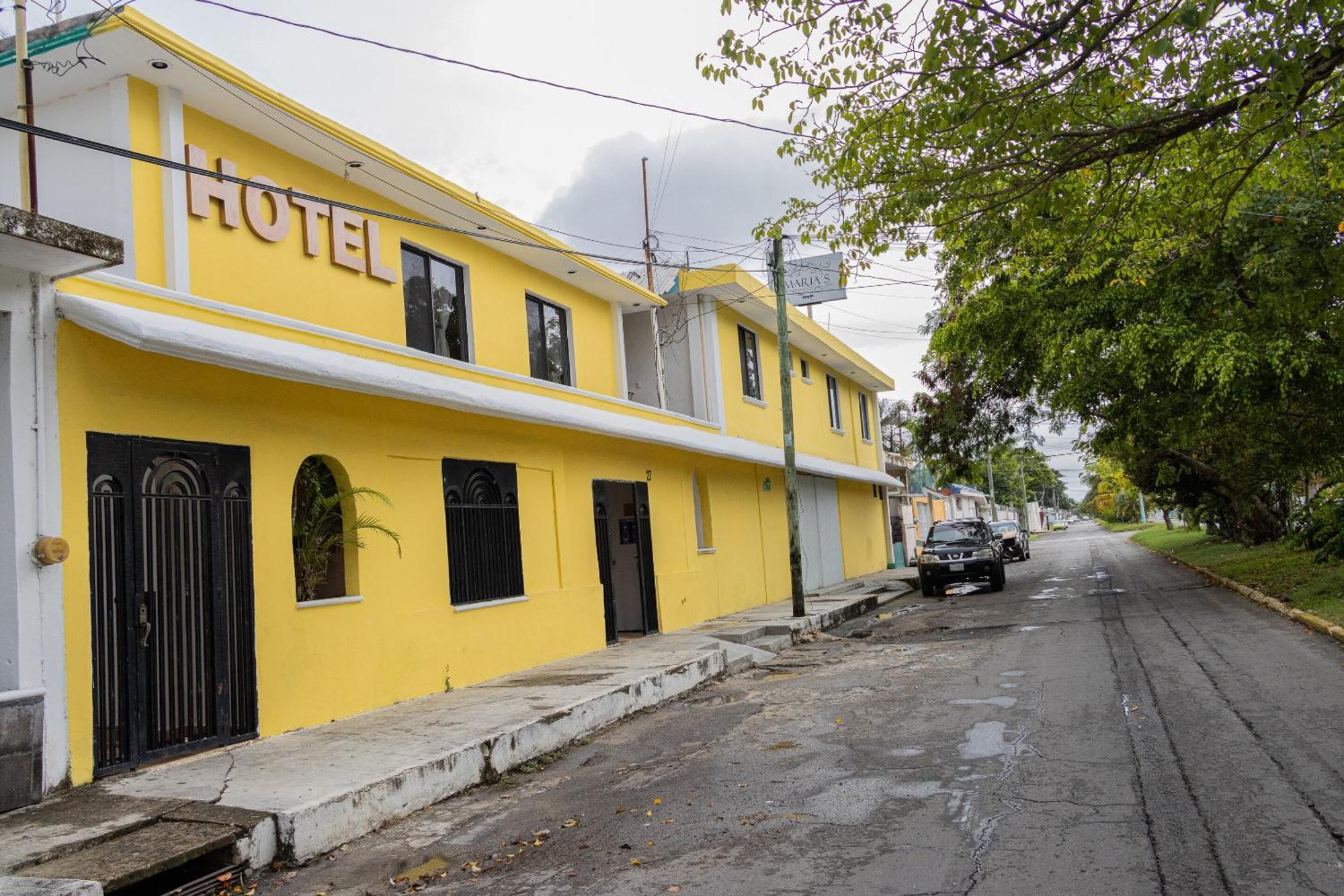 Oyo Hotel Marias,Aeropuerto Internacional De Chetumal Exteriör bild